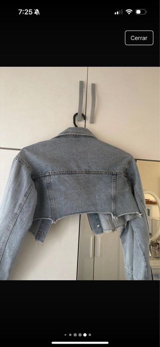 Chaqueta vaquera corta Talla S