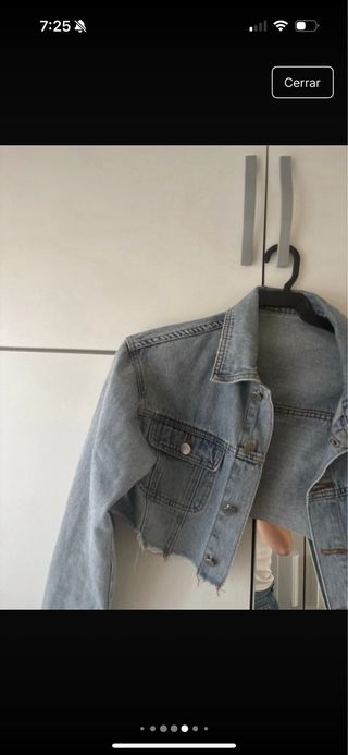 Chaqueta vaquera corta Talla S