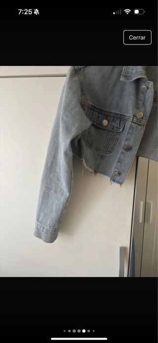 Chaqueta vaquera corta Talla S