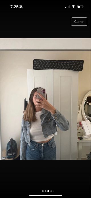 Chaqueta vaquera corta Talla S