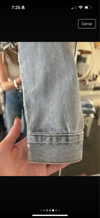 Chaqueta vaquera corta Talla S