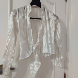 Blusa blanca talla S