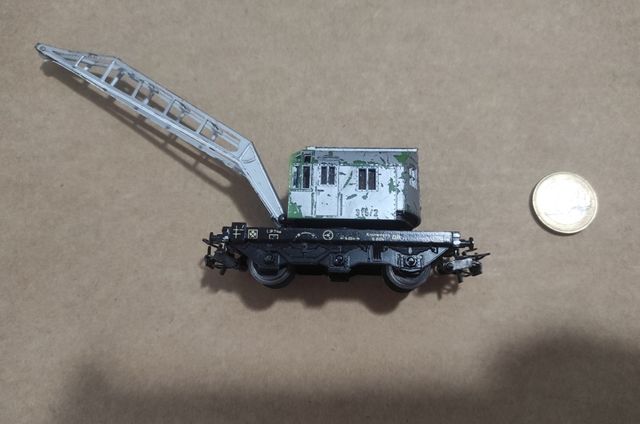 Vagón Grúa Märklin HO