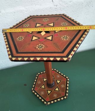 Tavolo Taracea ottagonale