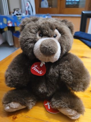Orsetto Trudi peluche marrone