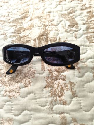 Gafas de sol Chanel vintage negras y azules