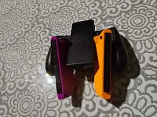 Mandos Joy-Con Para Nintendo Switch Naranja y Mora