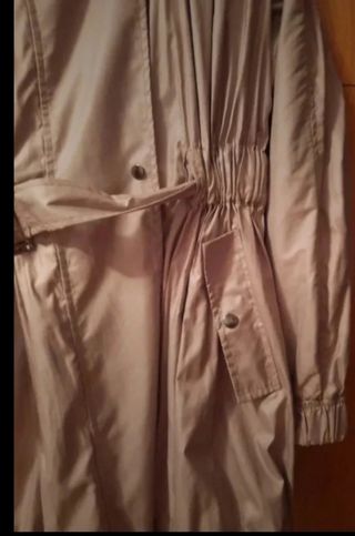 Gabardina fina Sfera beige