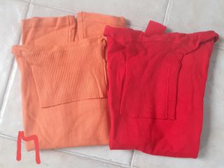 Lote 2 jerséis cuello alto