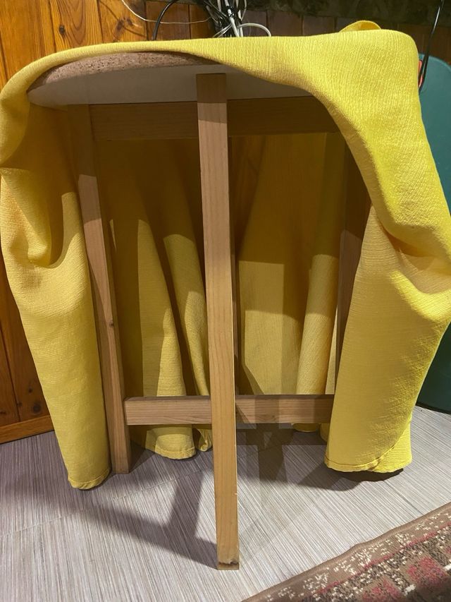 Mesa camilla redonda sin cristal