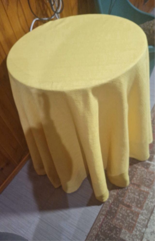 Mesa camilla redonda sin cristal