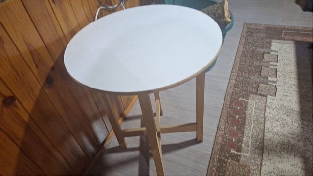 Mesa camilla redonda sin cristal