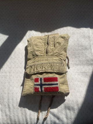 Chaqueta Geographical Norway Beige Talla L