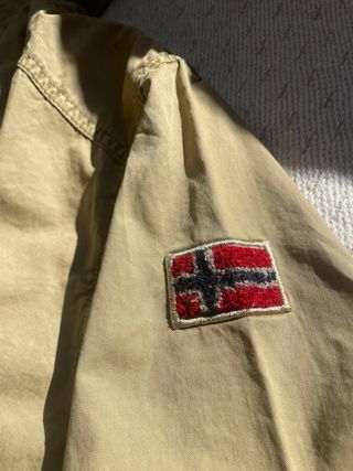Chaqueta Geographical Norway Beige Talla L