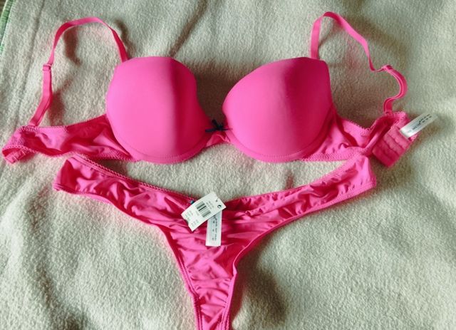 Conjunto lencería No Secret 95D rosa