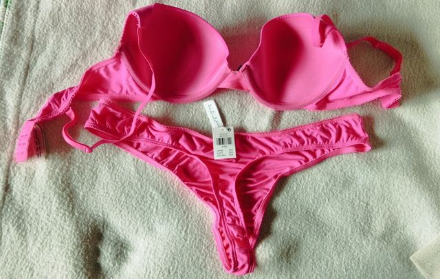 Conjunto lencería No Secret 95D rosa