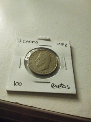 Moneda 100 Pesetas 1982 Carlos III