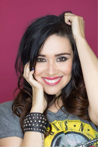 Sesion de fotos en estudio.