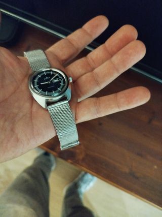 Reloj Edox Automático Esfera Azul