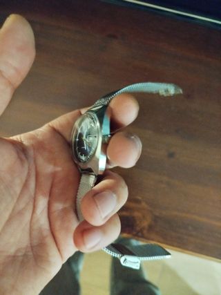Reloj Edox Automático Esfera Azul