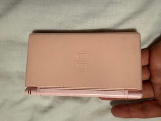 Nintendo DS Lite Rosa botón de encendido roto