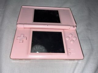 Nintendo DS Lite Rosa botón de encendido roto