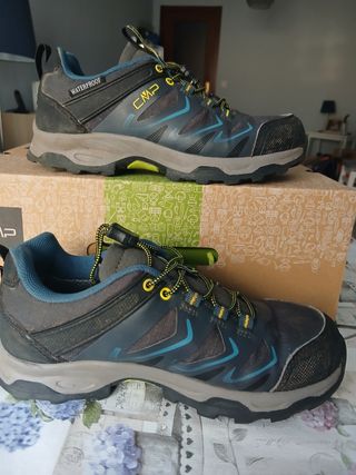 Zapatillas senderismo CMP niño impermeables