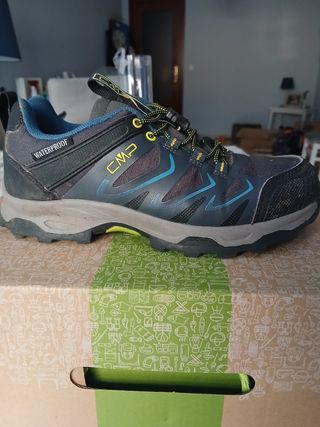 Zapatillas senderismo CMP niño impermeables