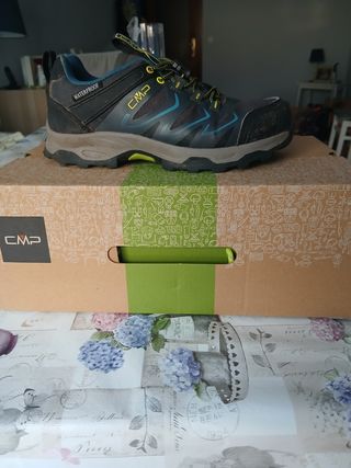 Zapatillas senderismo CMP niño impermeables