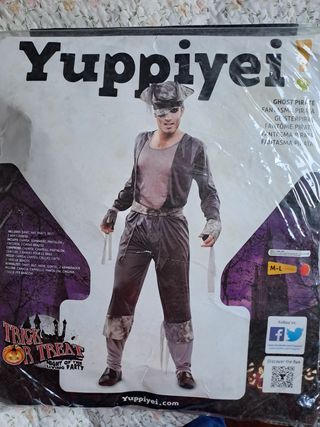 Disfraz Pirata Fantasma Yuppiyei Talla L