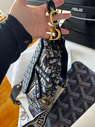 Borsa CD Saddle con tracolla