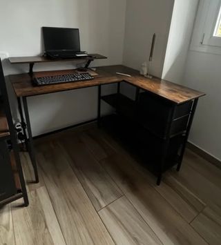 Mesa de escritorio esquinero grande nuevo