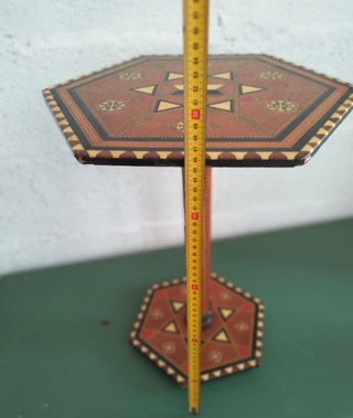 Mesa de Taracea exagonal