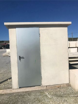 Caseta de hormigón multiusos