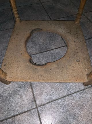 Mesa camilla redonda madera 