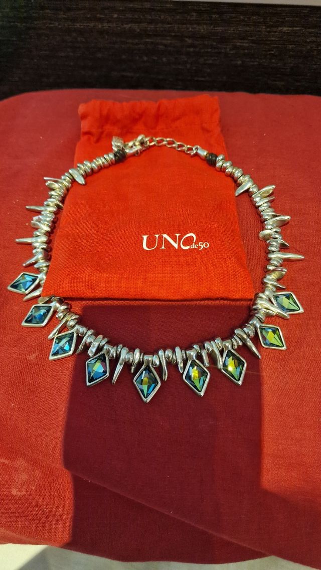 Collar UNOde50 con cristales