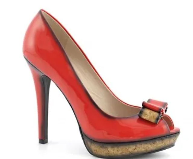 Décolleté cafènoir rosse tacco 39