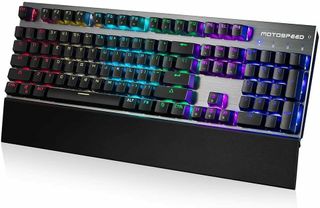 Teclado macro mechanical keyboard Motospeed CK108