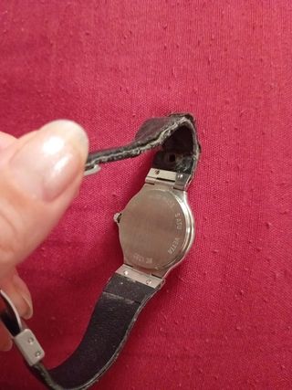 Orologio Vetta Vintage Pelle Nera Oro