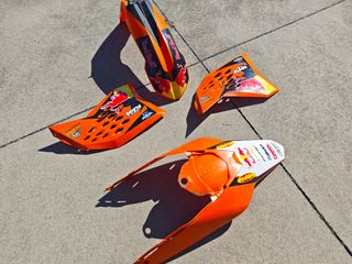 Kit Plásticos pastas KTM EXC Athena Motorex