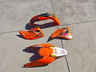 Kit Plásticos pastas KTM EXC Athena Motorex