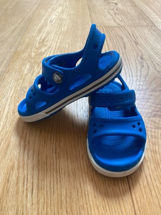 Crocs C6 Sandali Blu Bambino 22/23