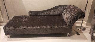 sofa mas 2 sillones con Reposapiés/Puff Terciopel