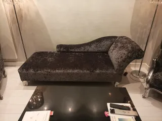 sofa mas 2 sillones con Reposapiés/Puff Terciopel