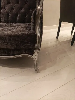 sofa mas 2 sillones con Reposapiés/Puff Terciopel