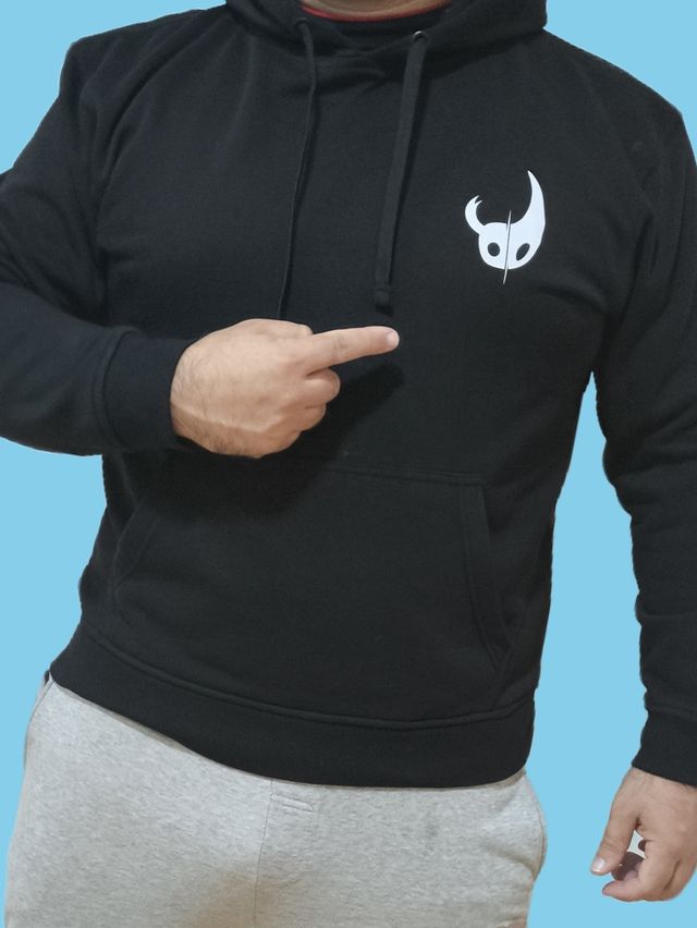 Sudadera Hollow Knight Silksong Negra