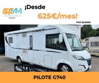 Autocaravana Pilote G740 Essentiel