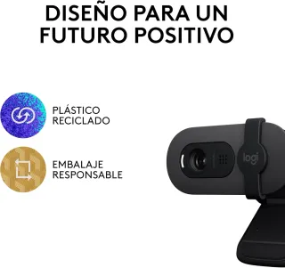 Logitech Brio 100, cámara web Full HD para reunion