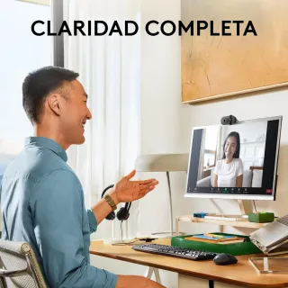 Logitech Brio 100, cámara web Full HD para reunion