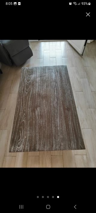 Mesa baja de madera salón